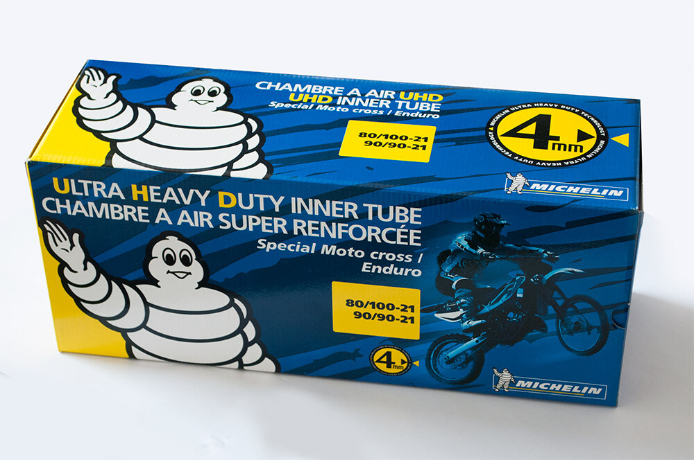 Michelin chambre à air 21 UHD pneu moto cross renforcée en caoutchouc naturel