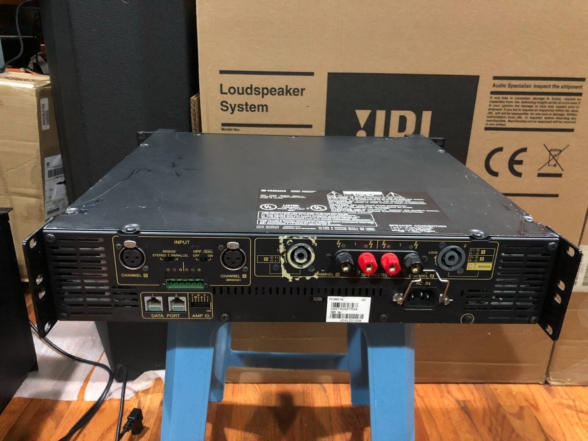 【YAMAHA】ヤマハパワーアンプPC9501N Yamaha Pro PC9501N Power Amplifier