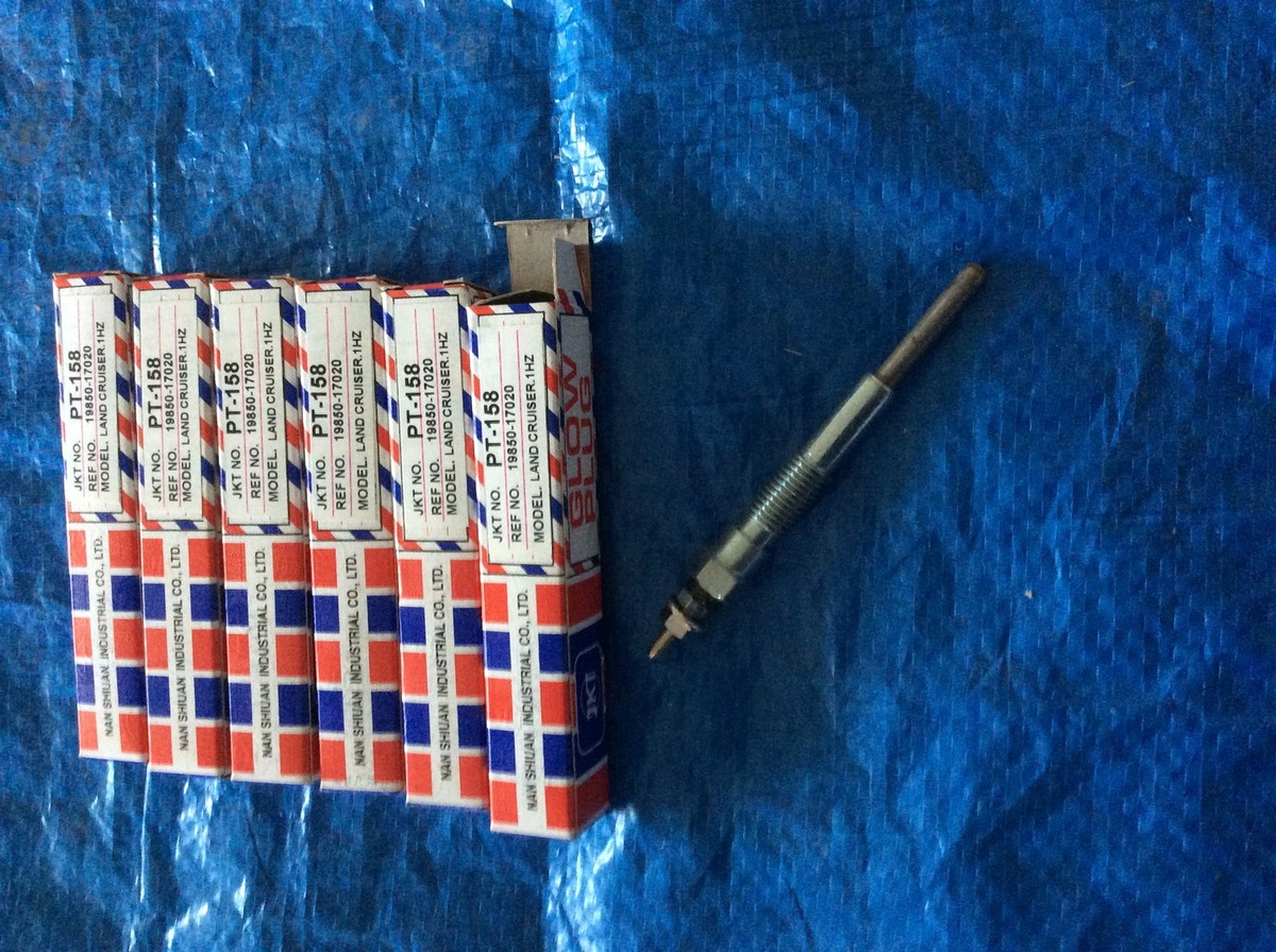 GLOW PLUG set to suit Landcruiser 1HZ engines 5/98 -12/06 19850