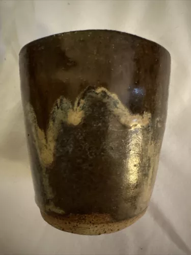Vintage Studio Art Pottery Mug/Cup Unique Signed by Artist