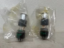 Pair (2) Cumant Vacuum Tubes Clear Top Pan Getter NSN: IH5960