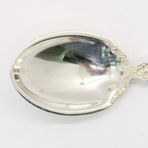 STERLING SILVER GORHAM BUTTERCUP 6'' SUGAR SPOON NO MONOGRAM .925 PRE-OWNED - Picture 3 of 5