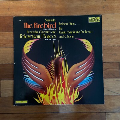 Stravinsky The Firebird Suite 1919 Version Telarc DG-10039 Vinyl LP Robert Shaw
