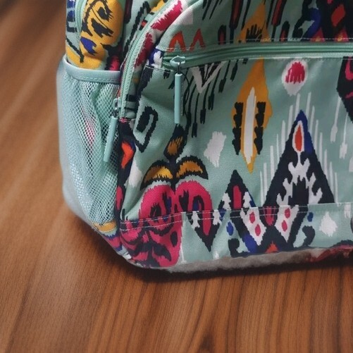 Vera Bradley Backpack Large Multicolor Beautiful … - image 4