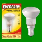 4x 30W R39 Eveready Dimmable Clear Reflector Spotlight Lava Lamp Bulb SES E14