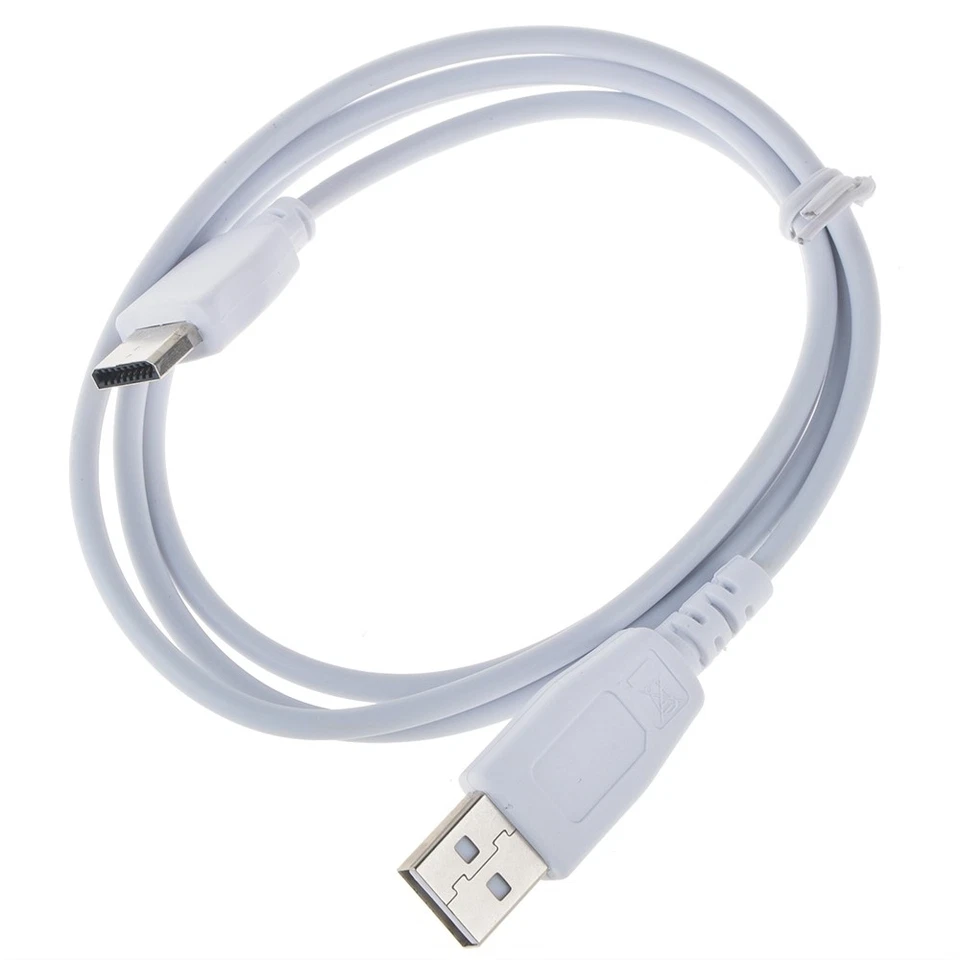 White Charger Cable Cord for Fuhu Nabi DreamTab DMTab Jr XD Kids 2S Elev8 Tab - Image 2 of 4