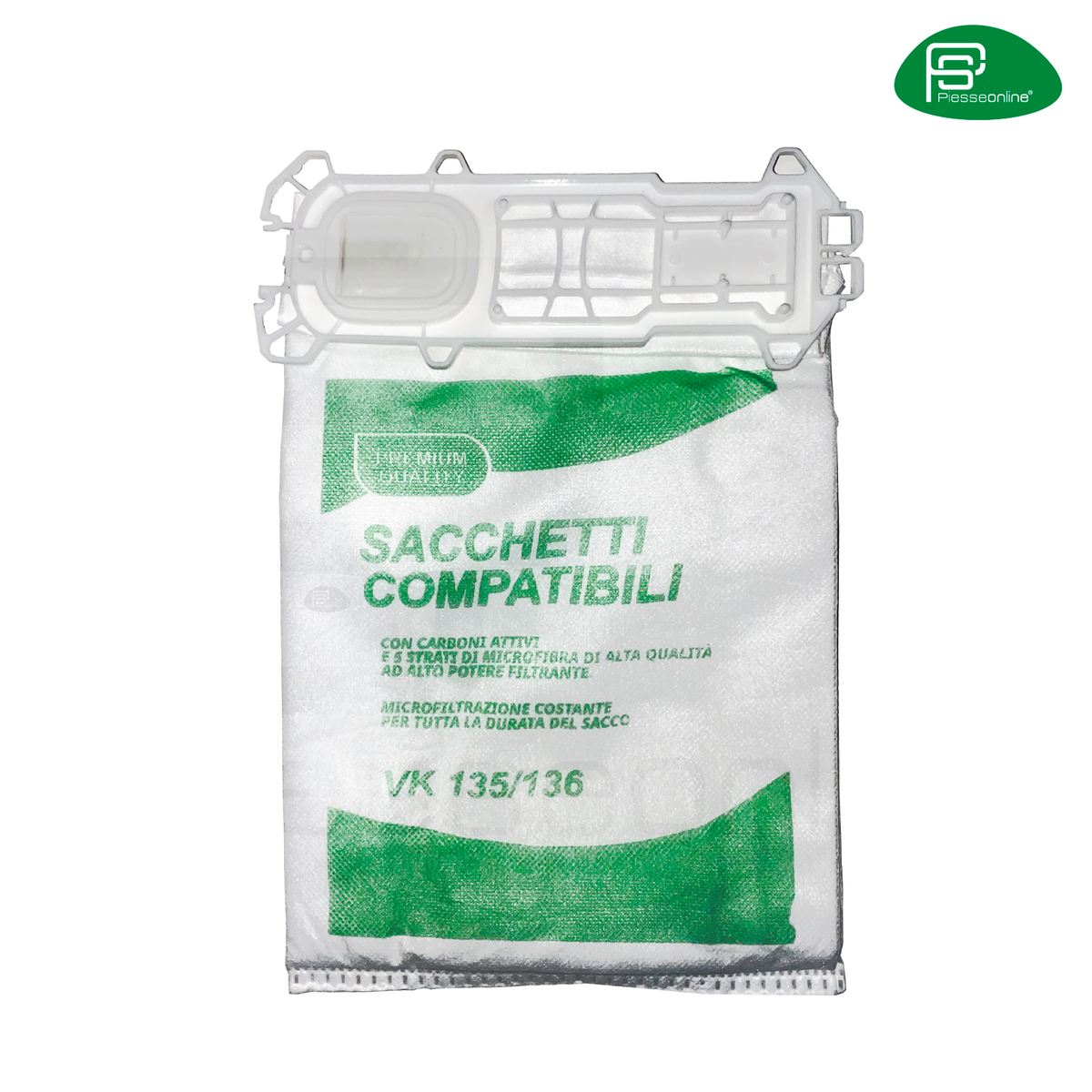 5 Sacchi Compatibili Aspiratore A Batteria Folletto Kobold Vb100