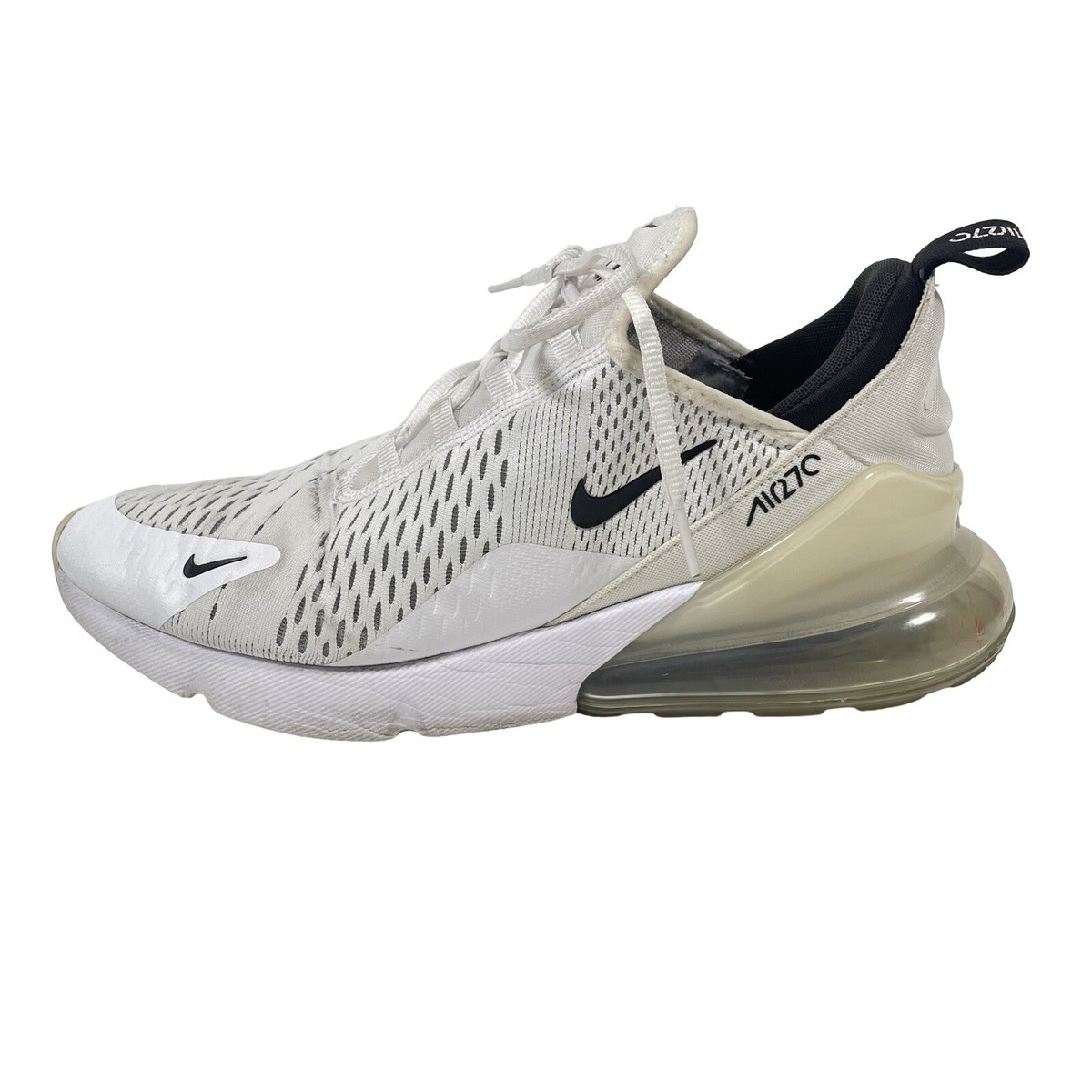 nike 270 react men's white