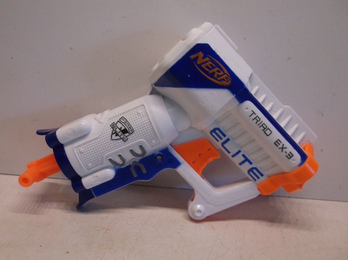 NERF トイガンセット Triad EX-3 Amazon.com: Nerf N-Strike Elite Triad EX-3 Toy, Multicolor