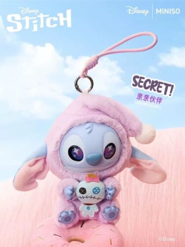 Authentic Miniso Stitch Eat Something Before Sleep Series Vinyl Figure Blind Box - Picture 6 of 25