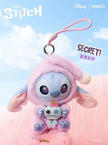 Miniso Stitch Eat Something Before Sleep Series Vinyl Figure Confirmed Blind Box - Picture 4 of 32