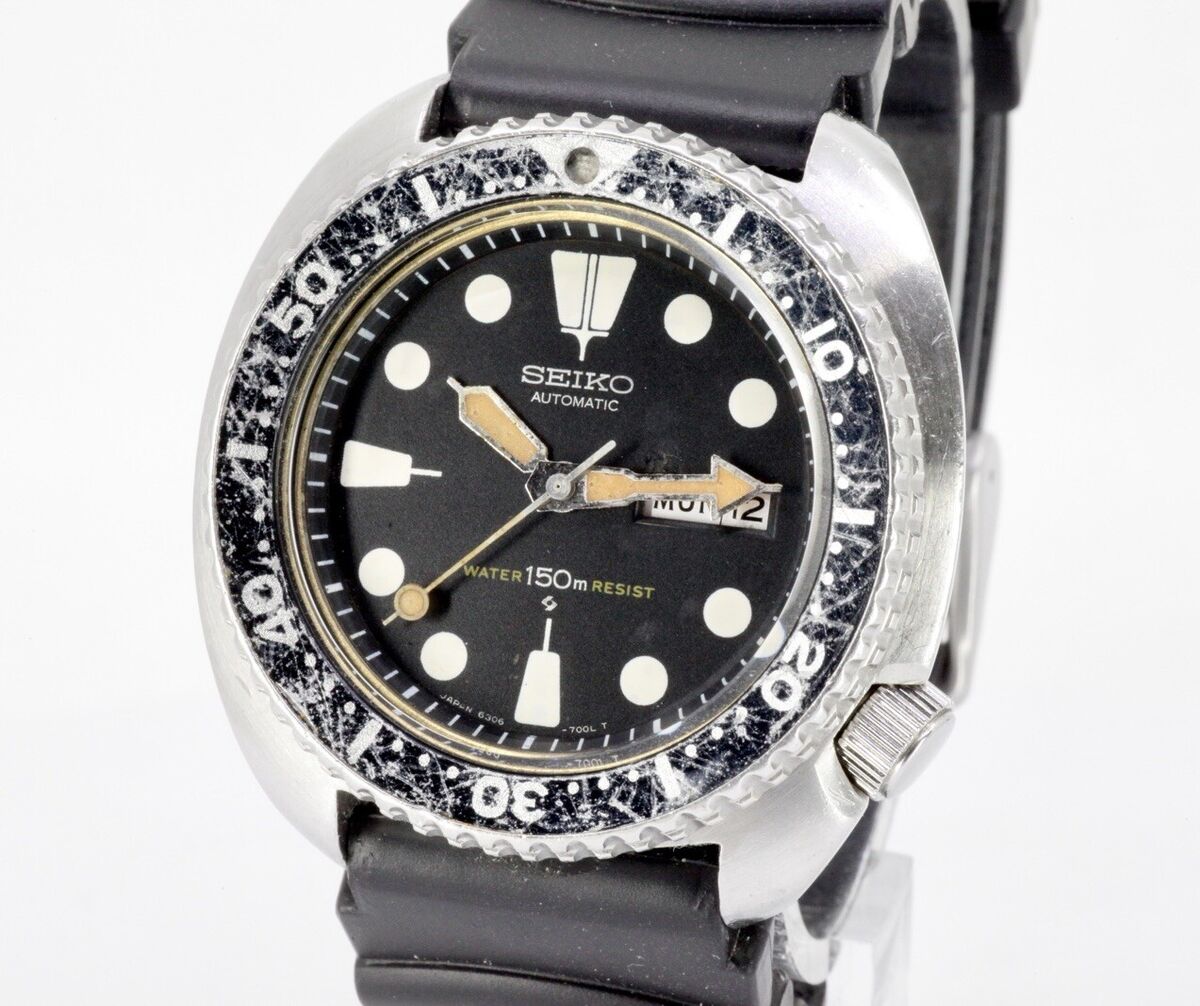 Vintage SEIKO 3rd DIVER 6306-7001 150m 77' SERVICED Vintage SEIKO 3rd DIVER 6306-7001 150m 77' SERVICED