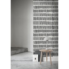 Abstract lines Non-woven wallpaper gray and white wall mural wall decor