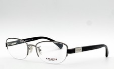 NEW COACH HC 5059 9017 DARK SILVER/BLACK AUTHENTIC EYEGLASSES 52-18