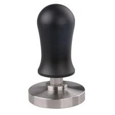 Calibrated Coffee Tamper 49mm for Coffee and Espresso black