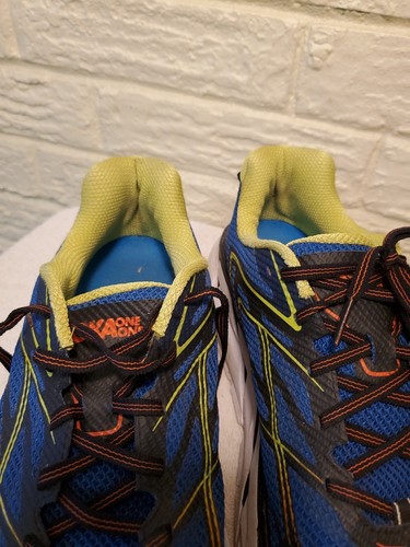 Hoka Mens Clifton 3 Running Shoes Blue Size 9 - Picture 10 of 10
