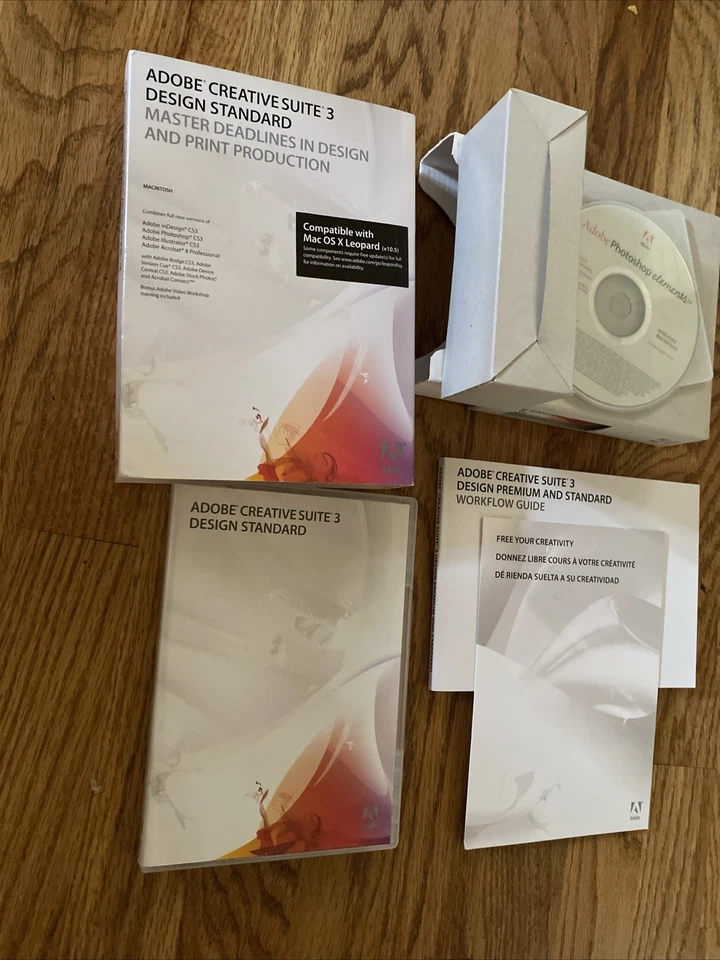 Adobe Creative Suite 3 Design Standard for Mac w/ Serial Number - Image 3 of 4