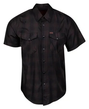 Dixxon Flannel Darkness Bamboo Short Sleeve. Men's Large  - New In Bag With Tags