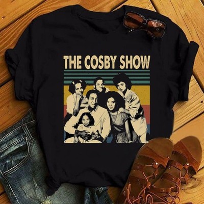 Retro The Cosby Show Casts T-shirts, The Cosby Show 90s Nostalgia TV Series Tee