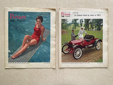 Lot of 2 Minneapolis Sunday Tribune Picture Magazine July 7, 1963-July 14,1963