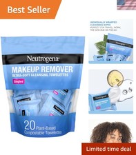 Makeup Remover Wipes, Daily Single Face Cleansing Towelettes, Makeup Removing...