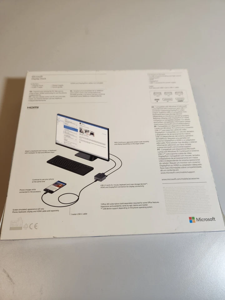 Microsoft Display Dock HD-500 for Lumia 950 950XL - New Open Box - Image 2 of 4