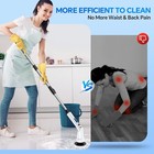 Electric Spin Scrubber Shower Scrubber Long Handle IPX7 Waterproof with 7 Heads — photo 3