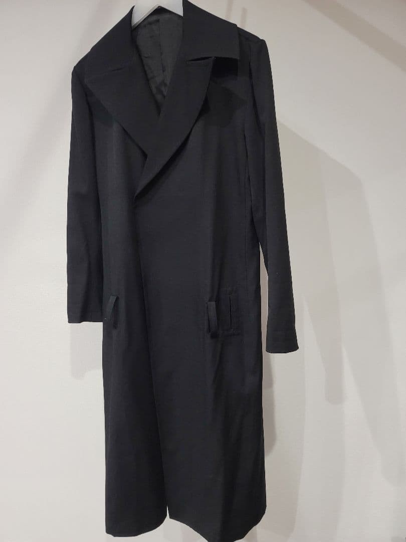 USED YOHJI YAMAMOTO TRENCH COAT, SIZE 1, BLACK. GOOD | eBay
