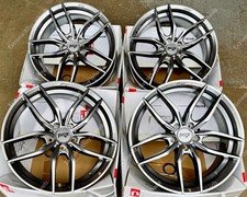 Alloy Wheels 19" Vosso For Vw Passat B5 B6 B7 B8 B9 CC Alltrack 5x112 Grey