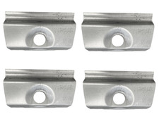 4x Reparaturblech 18x12cm Wagenheberaufnahme Verzinkt f&uuml;r Mercedes W124
