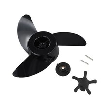 Propeller Three-blade Accessories Black For ET44L ET54L D65 Outboard Part