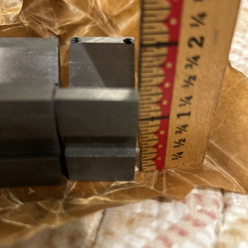 Vintage Sears Engineers All Steel V Block & Clamp Set Vee 1 not 2 USA - Picture 8 of 10