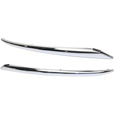 Bumper Trim Set For 2013-2016 Nissan Pathfinder Front Left And Right Chrome