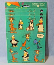 1994 SKUNKFEATHERS * OPUS n BILL 3pak STICKERS Factory Sealed American Greetings