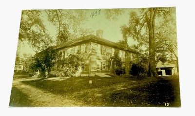 Old Frary House Deerfield Massachusetts MA c1934 RPPC Postcard