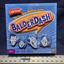 Balderdash Board Game Hilarious Bluffing Game 2009 Mattel Complete