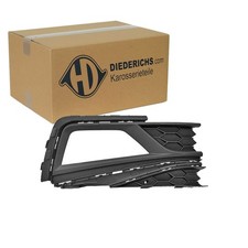 DIEDERICHS BLENDE SCHWARZ STOßSTANGE RECHTS passend für VW POLO | 2209846