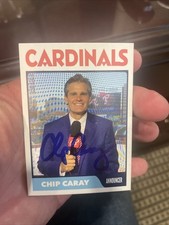 Chip Caray Autograph St Louis Cardinals Broadcaster