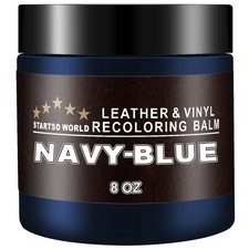 Leather Recoloring Balm - Navy Blue Repair Kit for Couches  Furniture