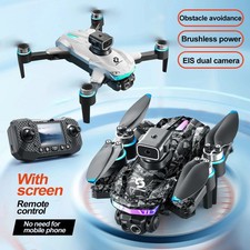 Drone professionale 4K S160 HD doppia fotocamera FPV WIFI aereo Quadcopte evitam