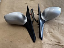 2003 2004 Ford Mustang Cobra Svt Folding Mirrors Rh Lh Pair Silver Metallic Oem
