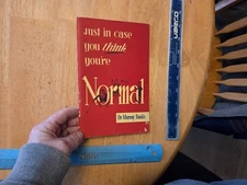 Just in Case You Think You're Normal by Dr. Murray Banks - 1959 Booklet