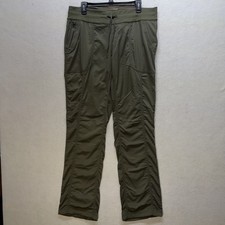 The North Face Womens Aphrodite 2.0 Pants Size XL Lightweight Taupe Green Hiking
