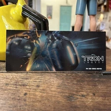 ￼ Disney TRON LEGACY Flyer CARD PROMO Coca-Cola Zero 3-D December 2010