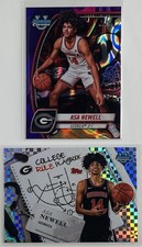 2024-2025 BOWMAN CHROME U COLLEGE RULE PLAYBOOK XFRACTOR & PURPLE 1ST ASA NEWELL