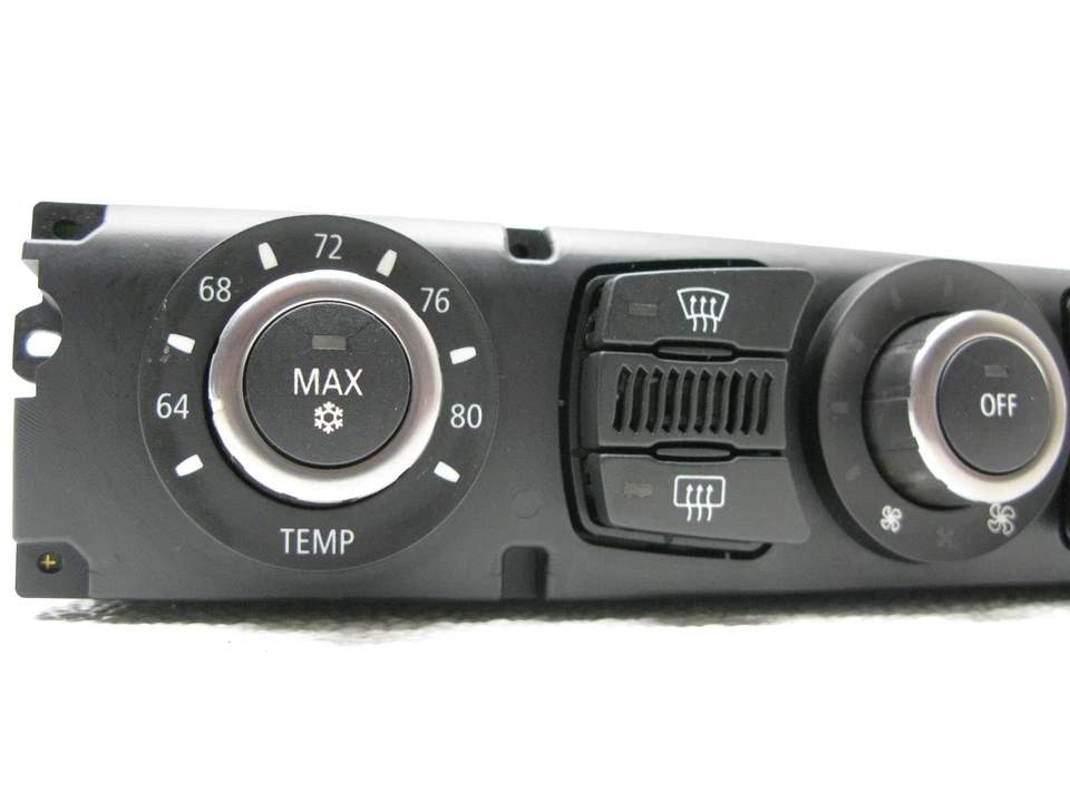 04-08 BMW E63 E64 650i 530i UNIDAD DE CONTROL DE CALEFACCIÓN DE TABLERO CENTRAL OEM Foto 3 de 4