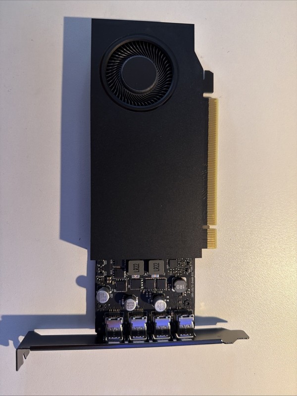 NVIDIA RTX A1000 8GB GDDR6 Graphics Card Full Size Bracket
