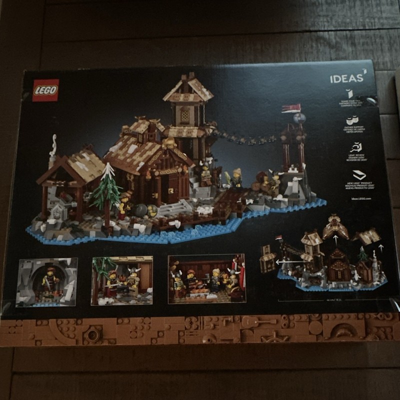 LEGO Ideas 21343 Viking Village Complete Set 2103pcs Age 18+
