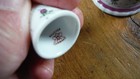 Vintage REUTTER PORZELLAN Porcelain Floral Thimble & Trinket Box Set Germany EUC — photo 3