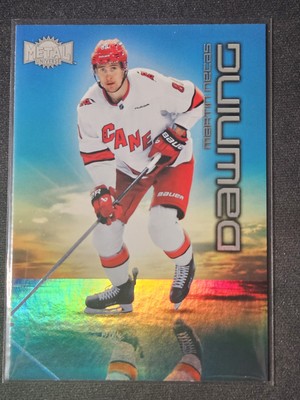 24-25 Skybox Metal Universe Martin Necas Dawning     Carolina Hurricanes 